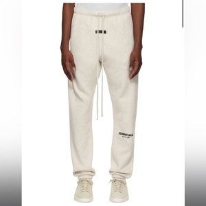 Fear Of God Essentials Tapered Logo Cotton Blend Jersey Sweatpants